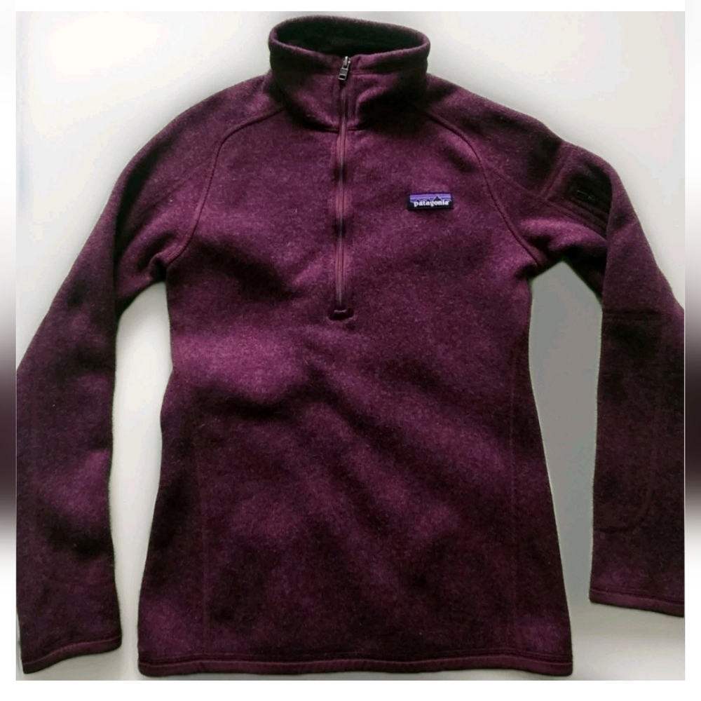 Patagonia Women's Half-Zip Fleece Pullover - Deep Plum
